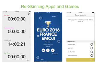 reskin any ios application in 3 days
