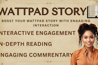read, comment, and interact with your wattpad story