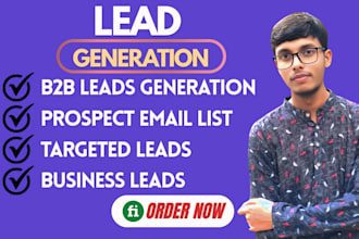 find b2b leads linkedin leads and build a prospect email list