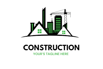 create construction real estate and excavation logo design