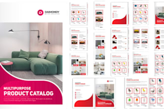 design product catalog, catalogue, brochure, magazine layout, lookbook, brochure