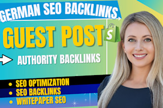 do SEO german backlinks through german guest posts high da link building