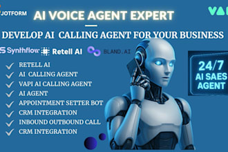 ai calling agent using vapi bland synthflow retell ai jotform ai voice agent ai