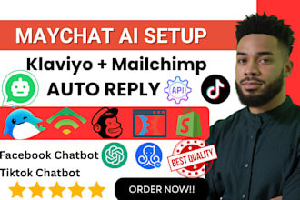 do manychat automation into tiktok, whatsapp connect to mailchimp, klaviyo