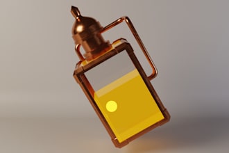 create stylised 3d game assets using blender