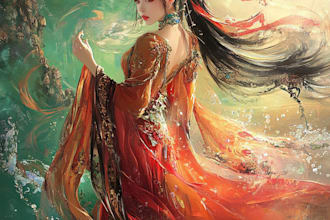 paint fantasy digital art illustration and characters