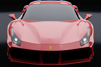 craft ferrari 488 gtb for animation,doge f1 50,bmw z4,dnd infinity qx50,unitygam