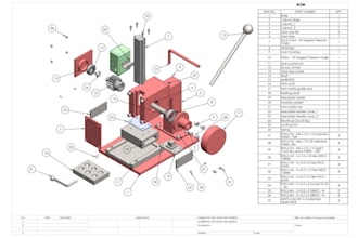 design 3d cad model, assemblies, and technical drawing in solidwork