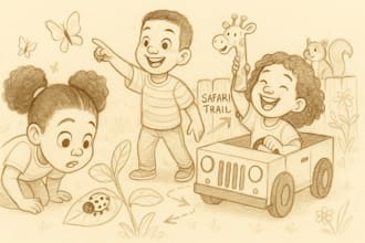 draw african american children picture book illustration children story book
