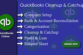 do quickbooks clean up, bank reconciliation