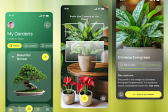 develop smart plant care app to keep plants healthy and happy
