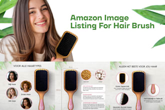 design high converting amazon a plus content and product listing images