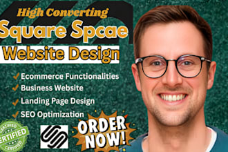 build or redesign squarespace website clone squarespace design and development