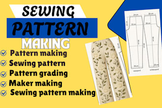 be your clothing sewing pattern making and grading for apparel garment pattern