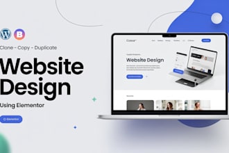 copy, clone, duplicate wordpress website using elementor