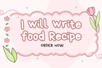 write rice recipe for man chef