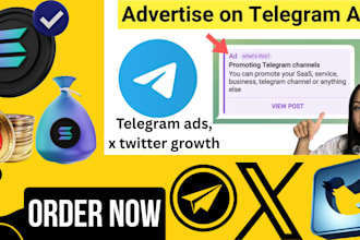 telegram ads x twitter growth memecoin token sales bet game crypto forex users