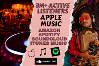do apple music promotion amazon music promotion spotify soundcloud itunes music
