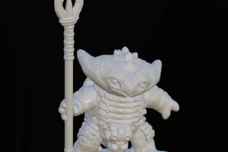create printable 3d miniature of your character or creature