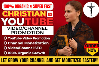 do christian youtube video promotion, gospel music channel monetization