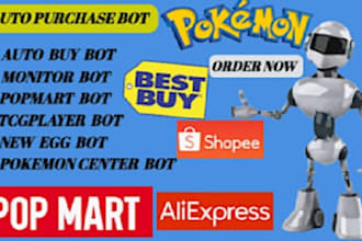 create target auto checkout bot tcgplayer bot restock bot center bot walmart bot