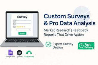fill online survey via jotform, typeform and respondent to fill online survey
