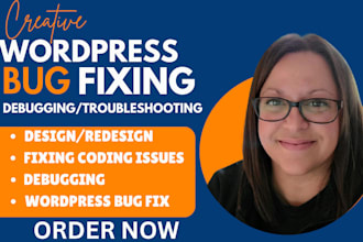 fix custom coding wordpress issues, fix wordpress errors, wordpress bug fix