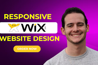 do wix website design or redesign wix website or wix online store
