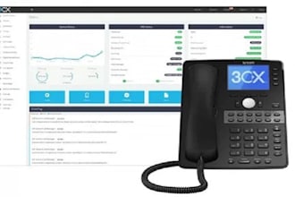 set up sip trunk auto dialer voip 3cx bulk SMS and caller id