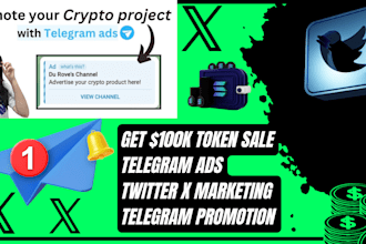 telegram promotion get token buyers telegram ads pump fun promotion investors