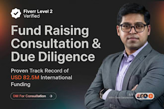 do fundraising consultation and due diligence