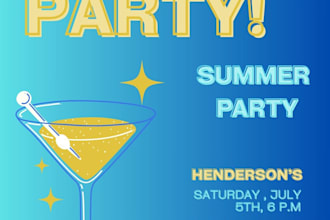 create digital templates for invitations for any occasion