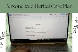 provide a personalized herbalism plan