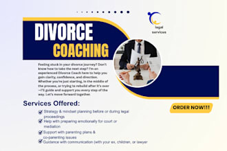 support you through divorce with coaching strategy, healing and empowerment