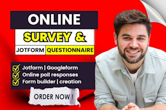 1000 online survey respondents form filling market research survey questionnaire