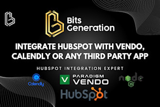 integrate hubspot with vendo, calendly or any third party app