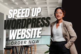 speed up your wordpress website and fix slow loading and responsive issues