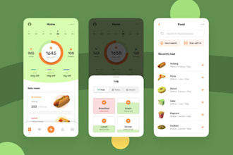 develop ai calorie app, ai fitness app, ai nutrition app, ai balance diet app