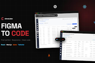 convert figma to react, nextjs or astro