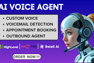 do ai voice agent ai calling agent n8n ai agent gohighlevel ai vapi ai agent