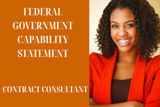 design a professional capability statement