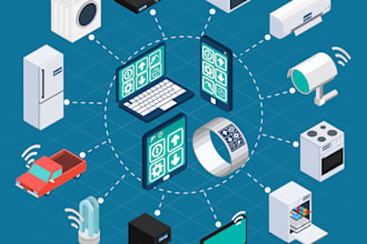 design and program custom iot, arduino, embedded systems solutions with firmware