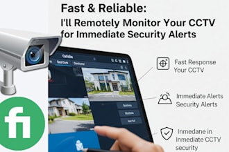 monitor your cctv camera and send you daily activity reports