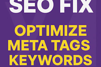 fix wordpress yoast SEO, onpage yoast setup, optimize meta tags keywords rank wp