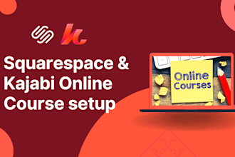 do squarespace course creation kajabi course setup edit kajabi course website