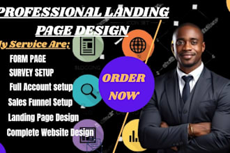 do landing page wordpress systemme io gohighlevel sales funnel webpage developer
