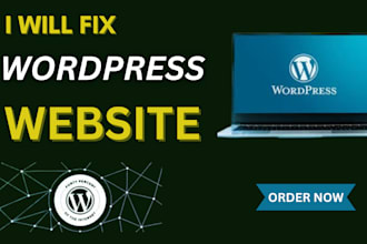 fix wordpress issues  fix wordpress error wordpress help wordpress bug fix