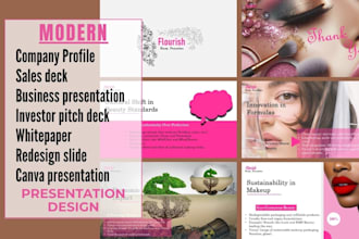 do company presentation design, business deck, sales, whitepaper, PPT template