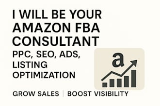 be your amazon fba consultant for PPC ads SEO and optimize product description
