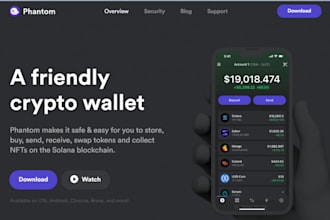 create web3 dapp, wallet adapter gmx, rust,solana phantom wallet, smart contract